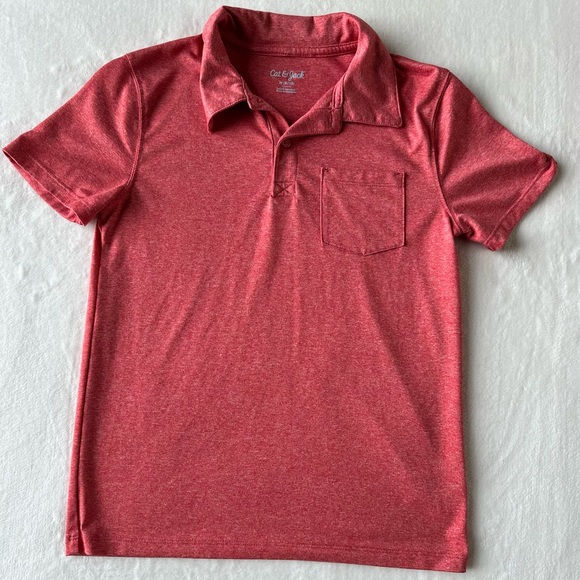 Cat & Jack Other - Cat & Jack polyester polo shirt. M (8/10). Never worn. NWOT.